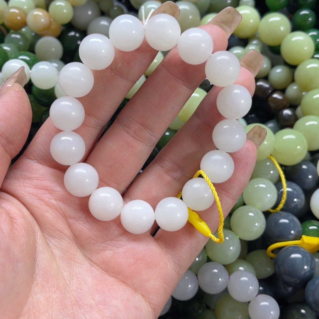 和田玉手链未镶嵌