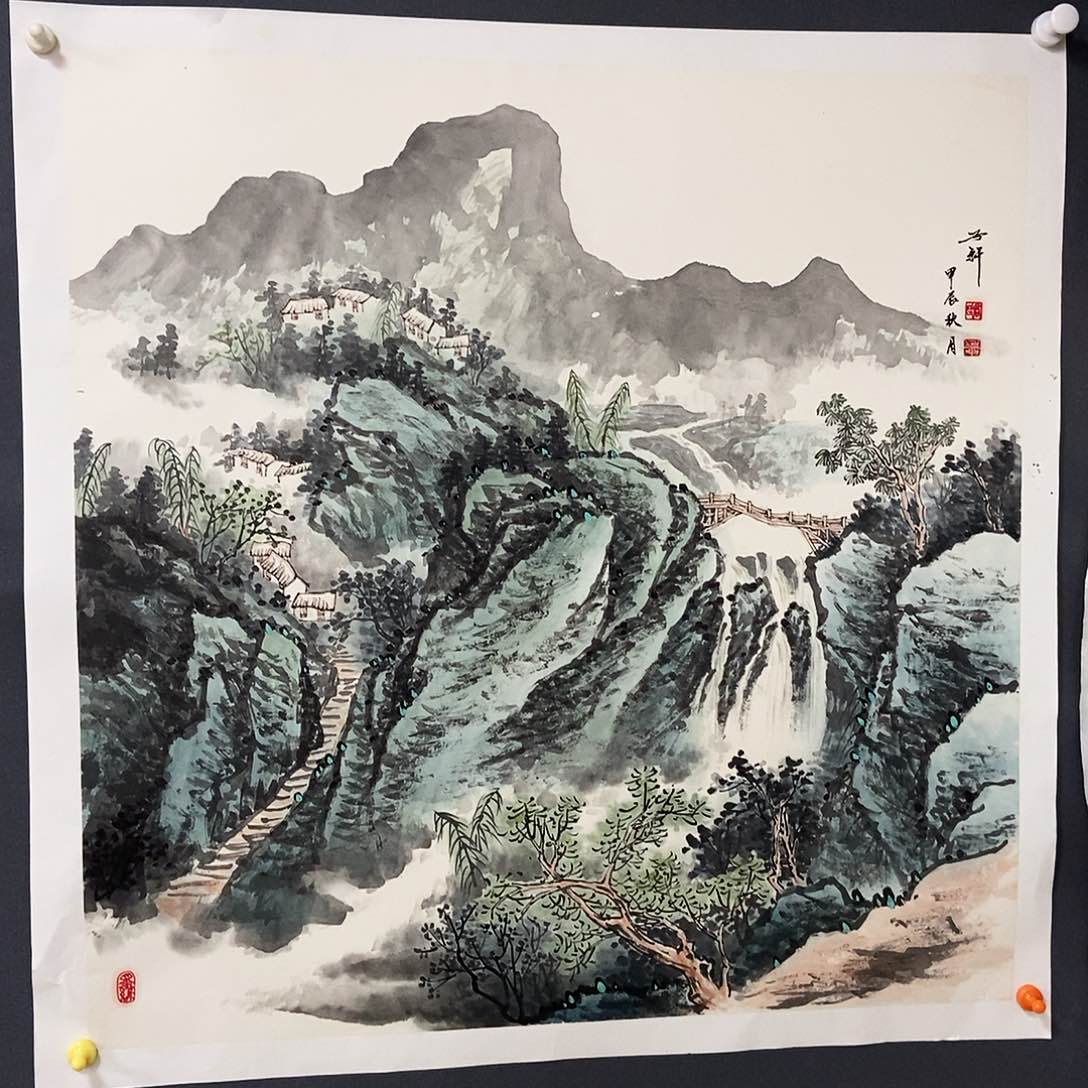 国画高子轩手绘作品欣赏68.68