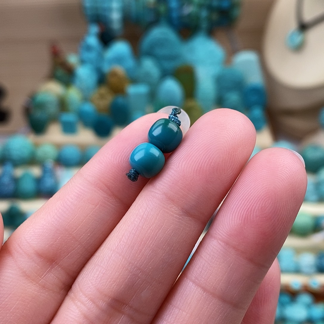 绿松石珠宝奇石未镶嵌