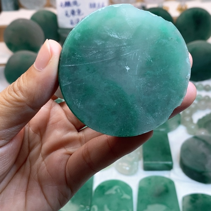未镶嵌石英质玉珠宝奇石非洲翠