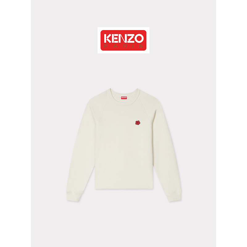 KENZO 26春夏新品 女士BOKE海棠花经典版型套头休闲卫衣
