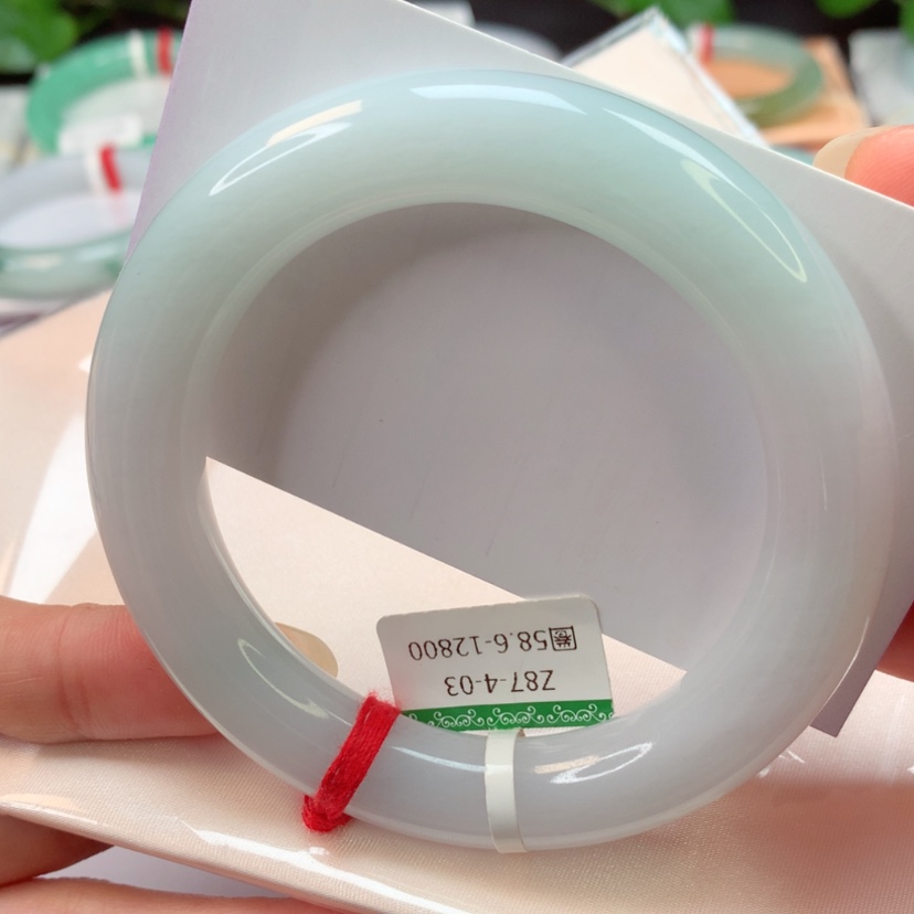 【闪购商品】翡翠手镯未镶嵌天然翡翠手镯