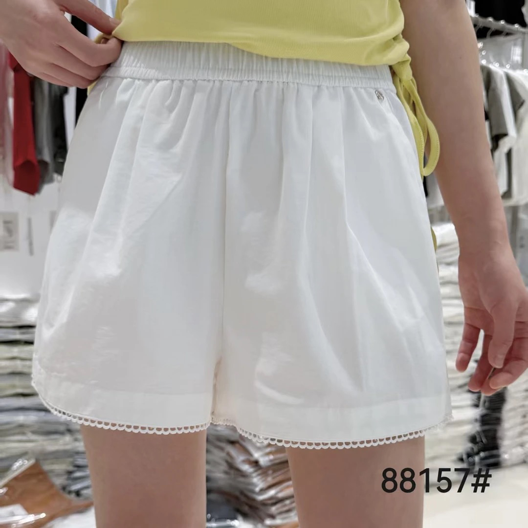 宽松短裤8815四分裤高腰无弹夏季阔腿裤休闲裤休闲风韩版