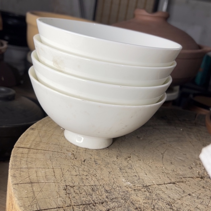 库存尾货出口六合碗四个口径15.5