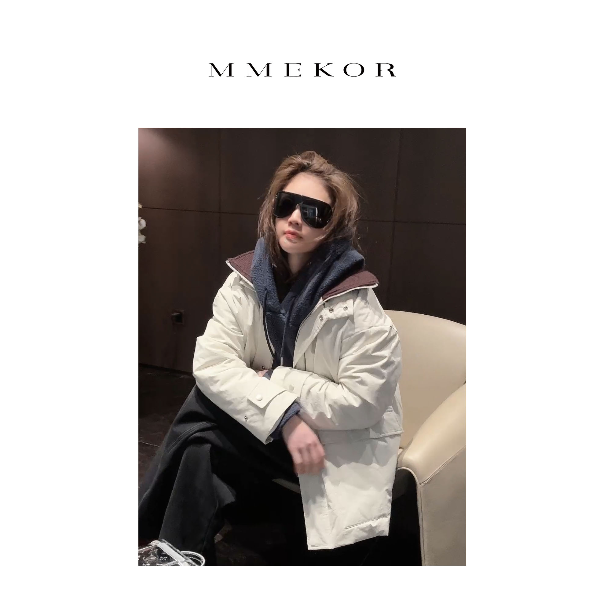 MMEKOR“雪国列车”棉服 静奢老钱风百搭外套 30286