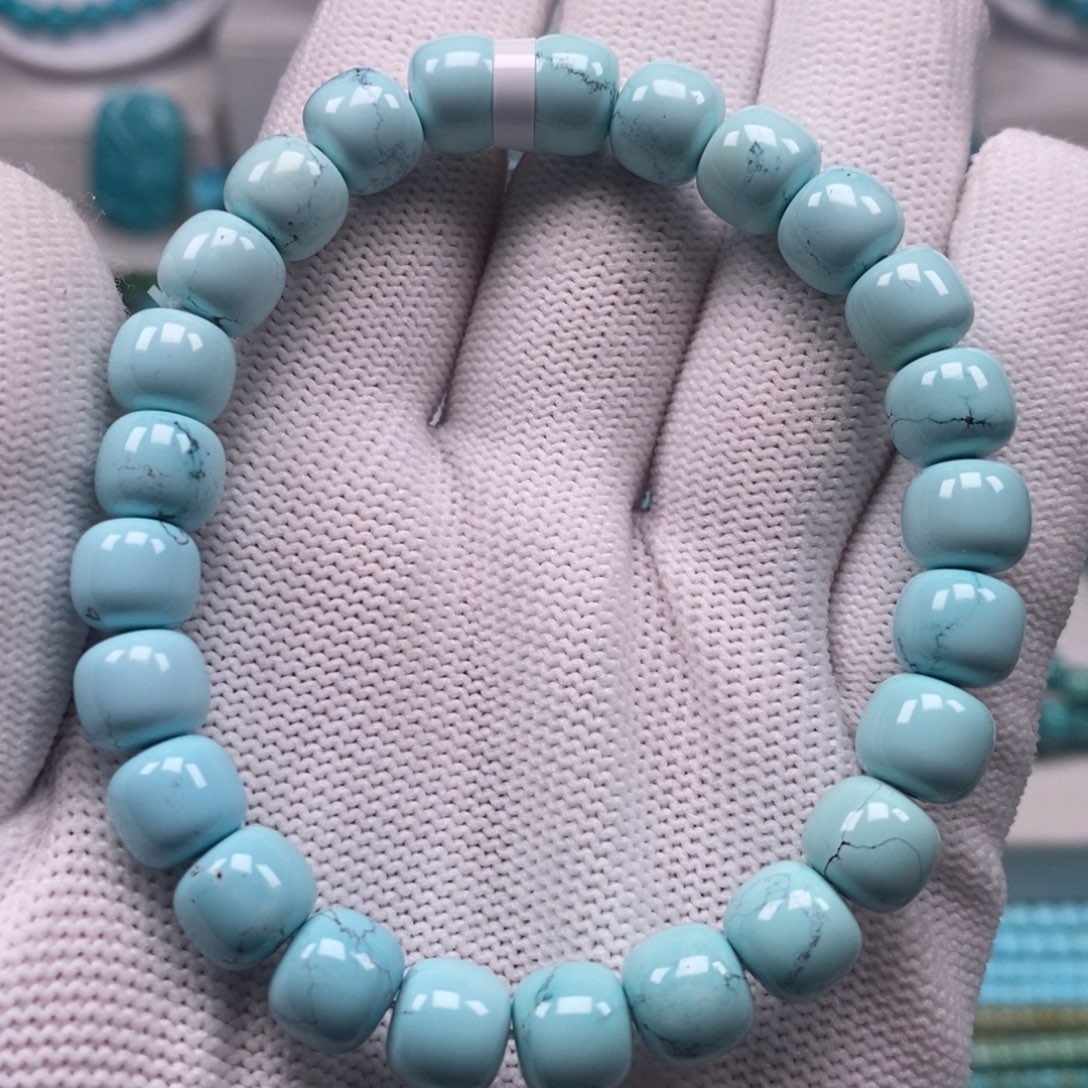 绿松石未镶嵌原矿纯干料绿松石