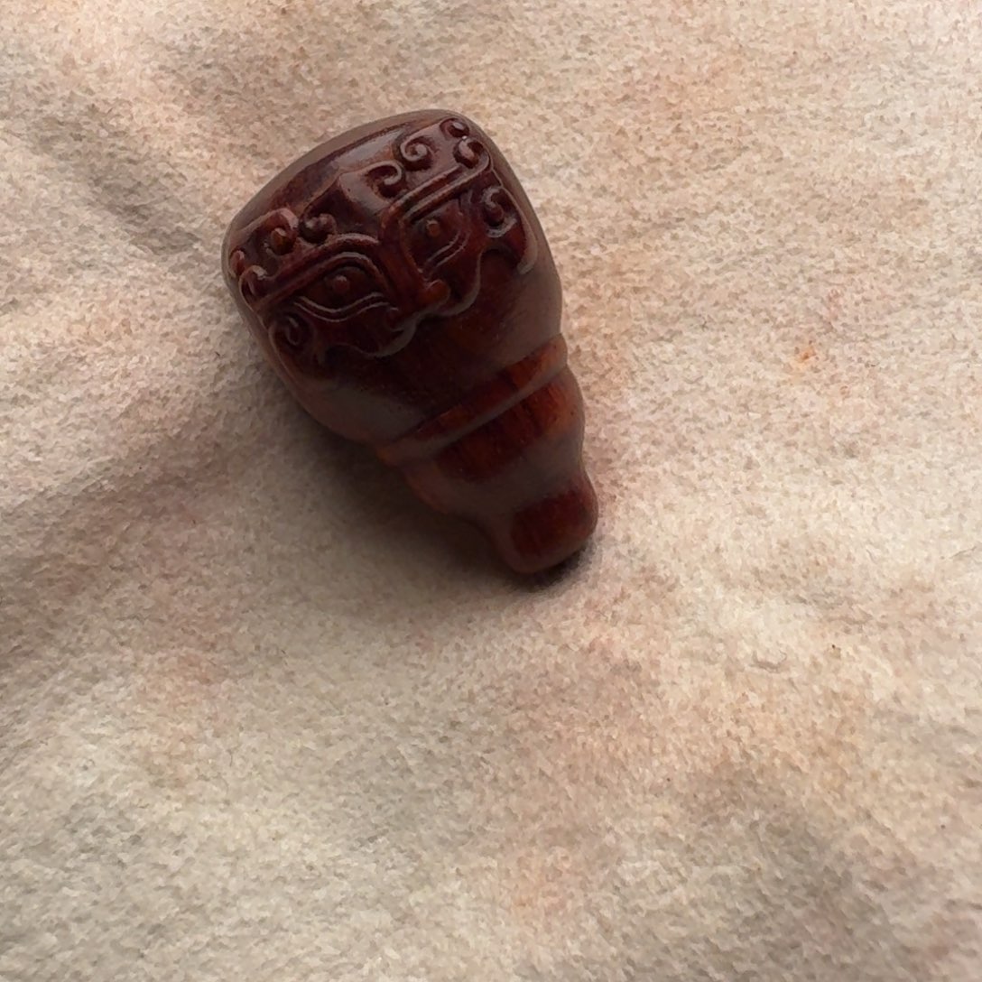 明***ᥭ檀香紫檀（小叶紫檀）手串/手链三通