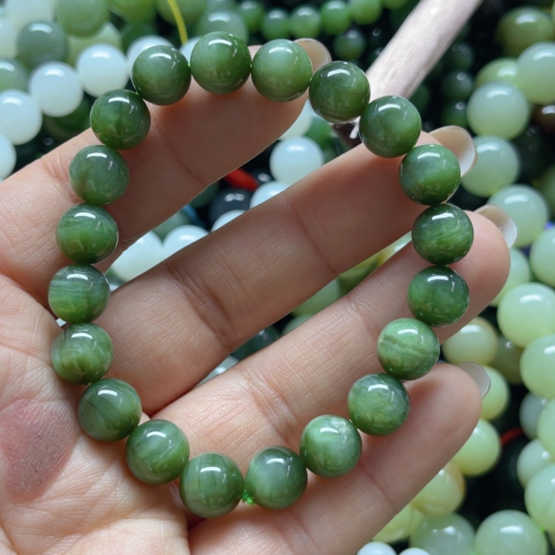 和田玉手链未镶嵌