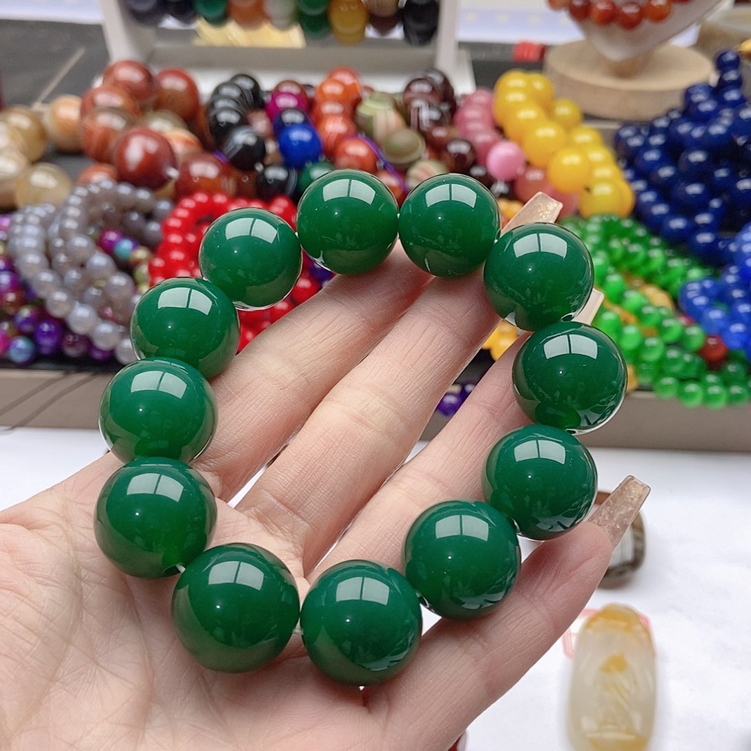 【闪购商品】玛瑙/玉髓手链未镶嵌猎*