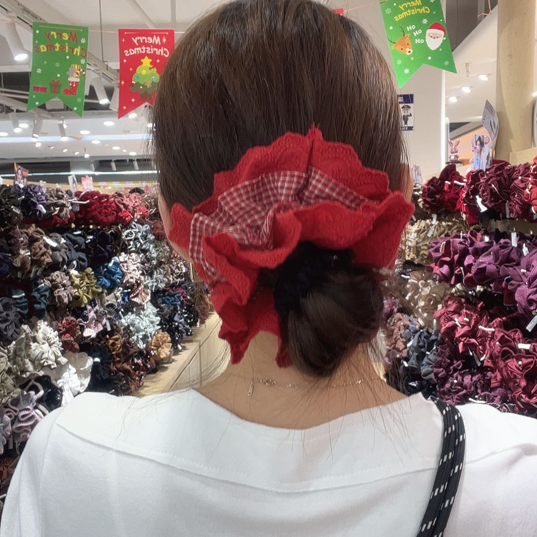 布艺非金属红格中蛮腰