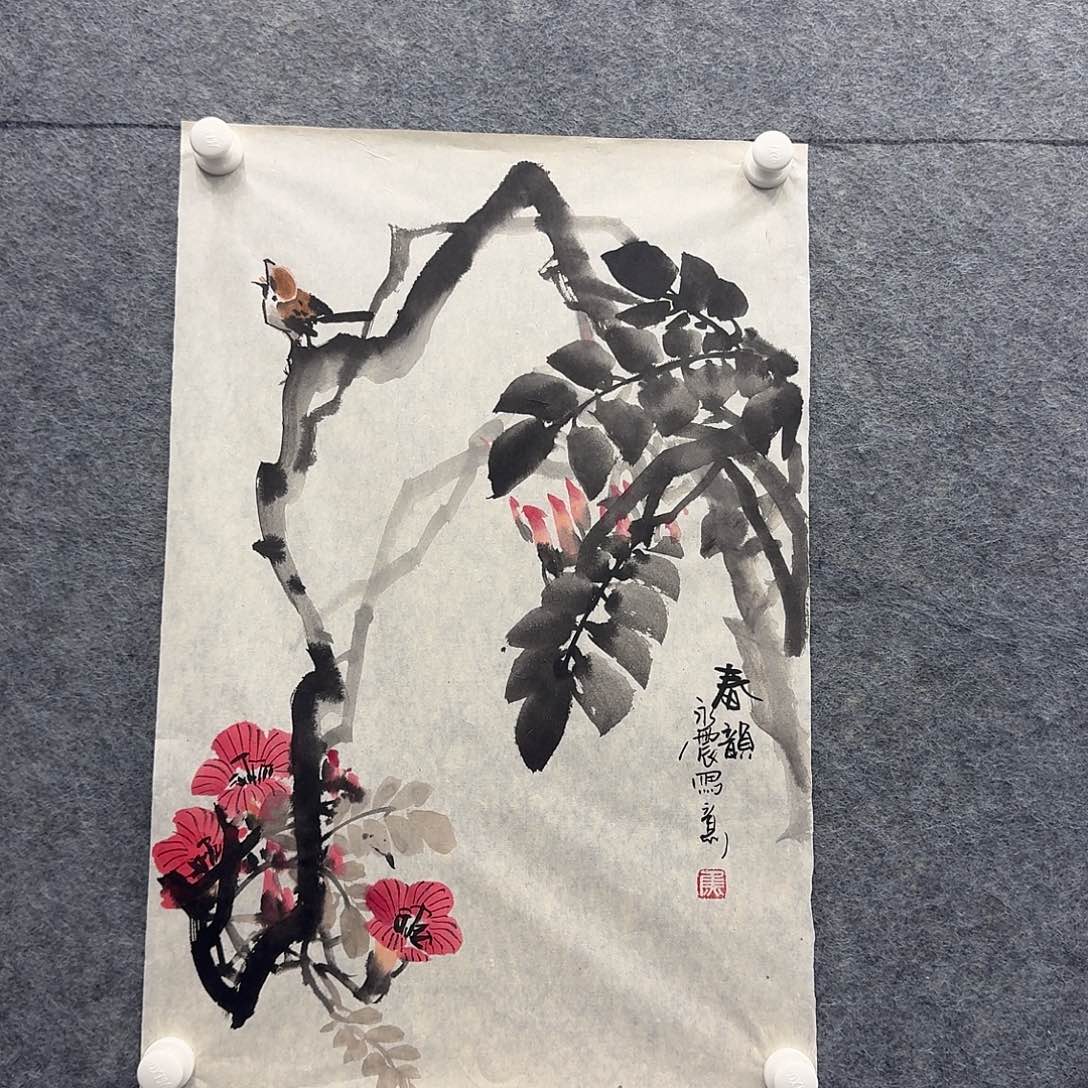 国画国画纯手绘制