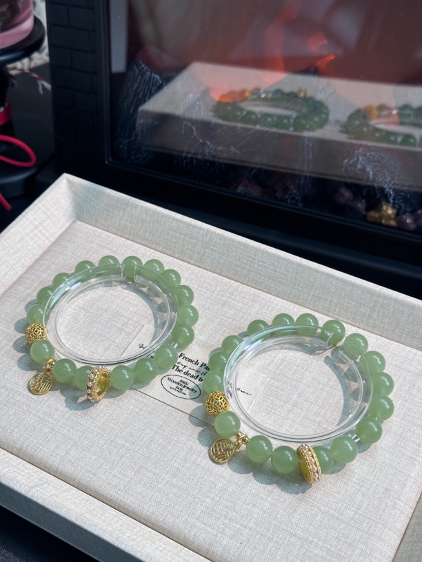 合金琉璃手链 冰晴水手串葡萄肉多样性发一U009