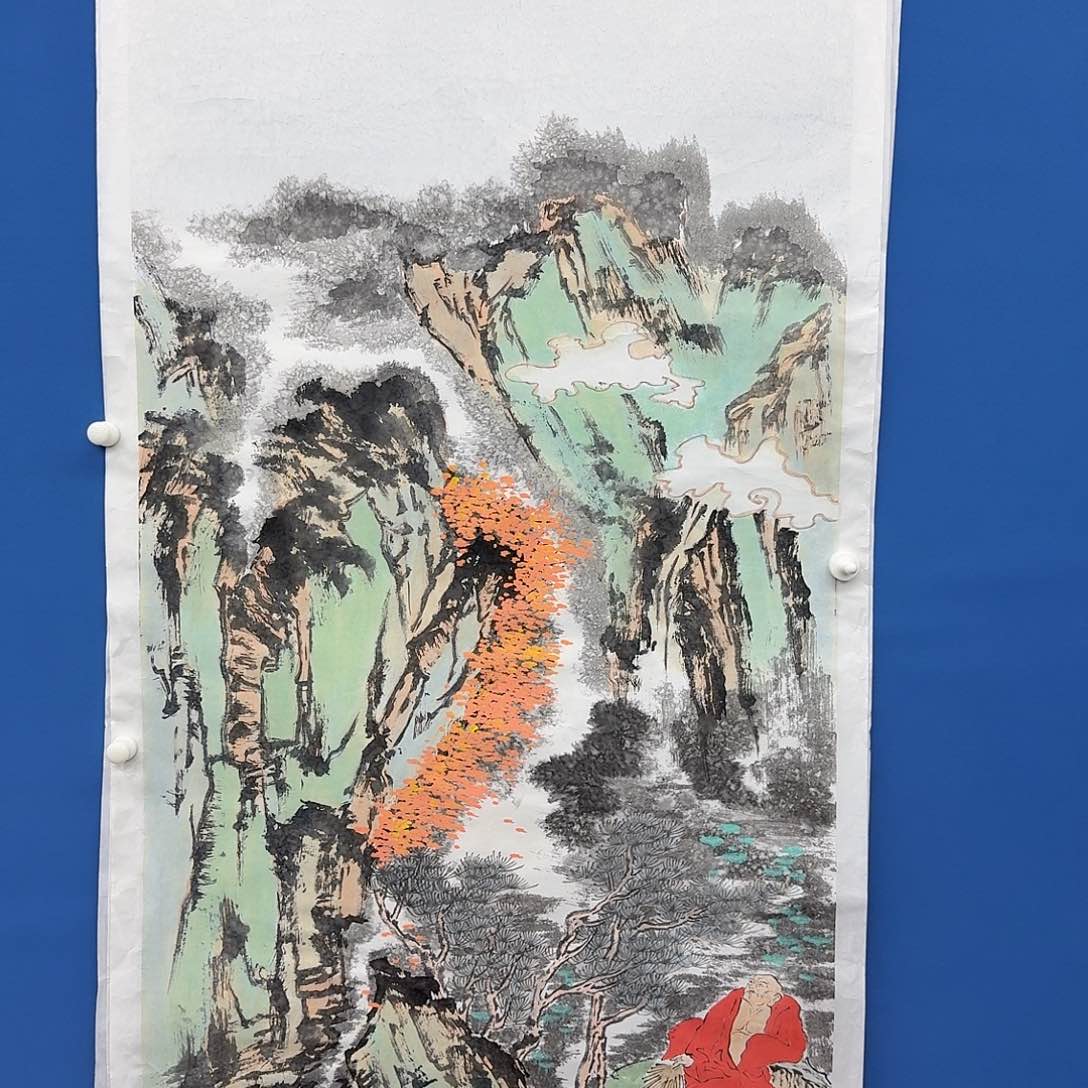 国画多次参加国内外大型