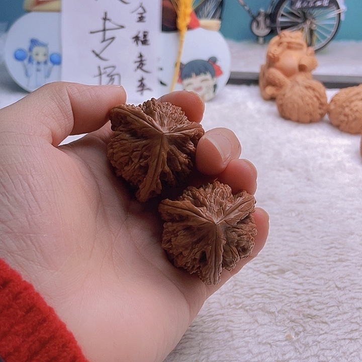 吊坠文玩核桃?****?三棱