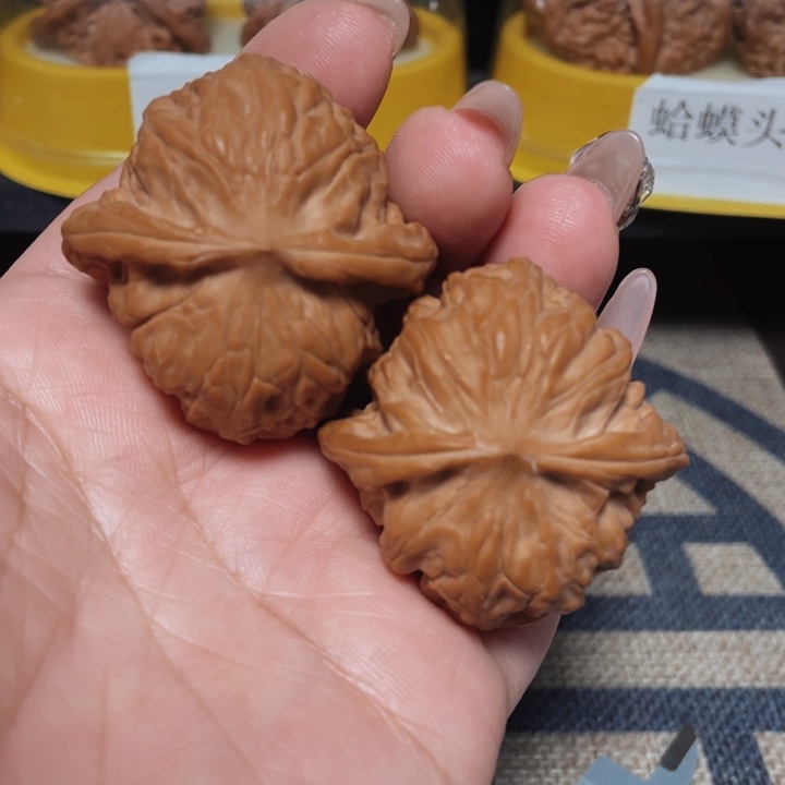 文玩核桃把件野狼42