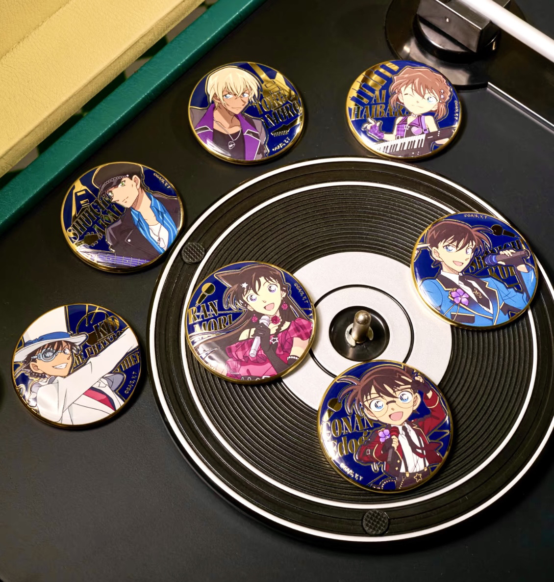 【名柯】上海音乐会浮雕吧唧/Pu吧唧/限定挂件/磁带透卡玩 盲盒代拆