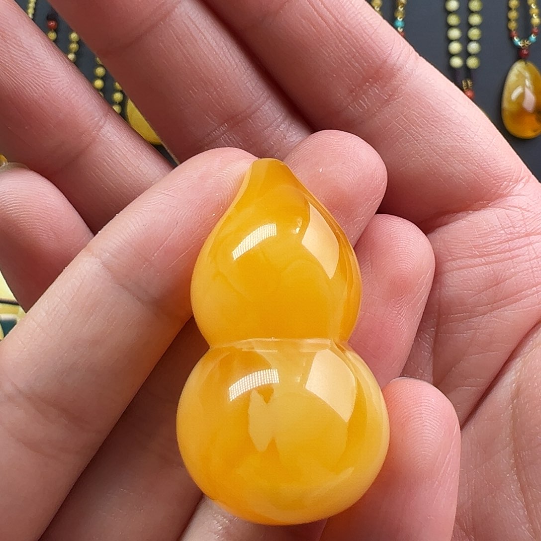 蜜蜡颈饰未镶嵌蜜蜡