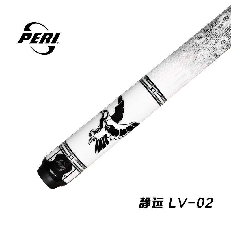 静远LV系列中式八球九球大头台球杆雕刻设计