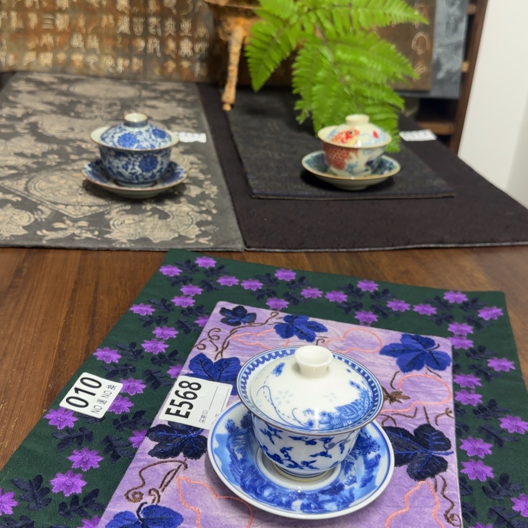 织绣18 都是一张价格三十六纺茶垫