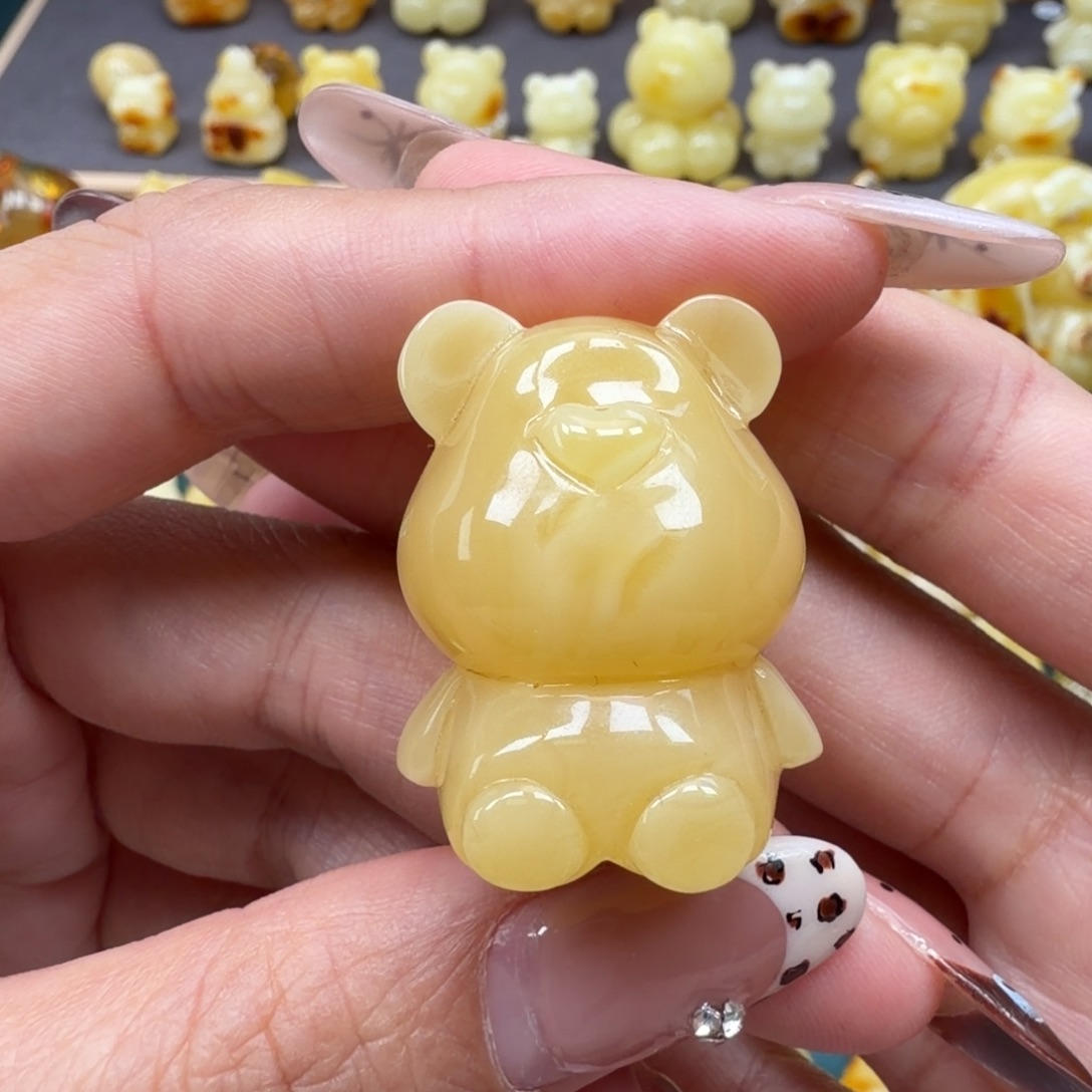 琥珀未镶嵌裸石蜜蜡