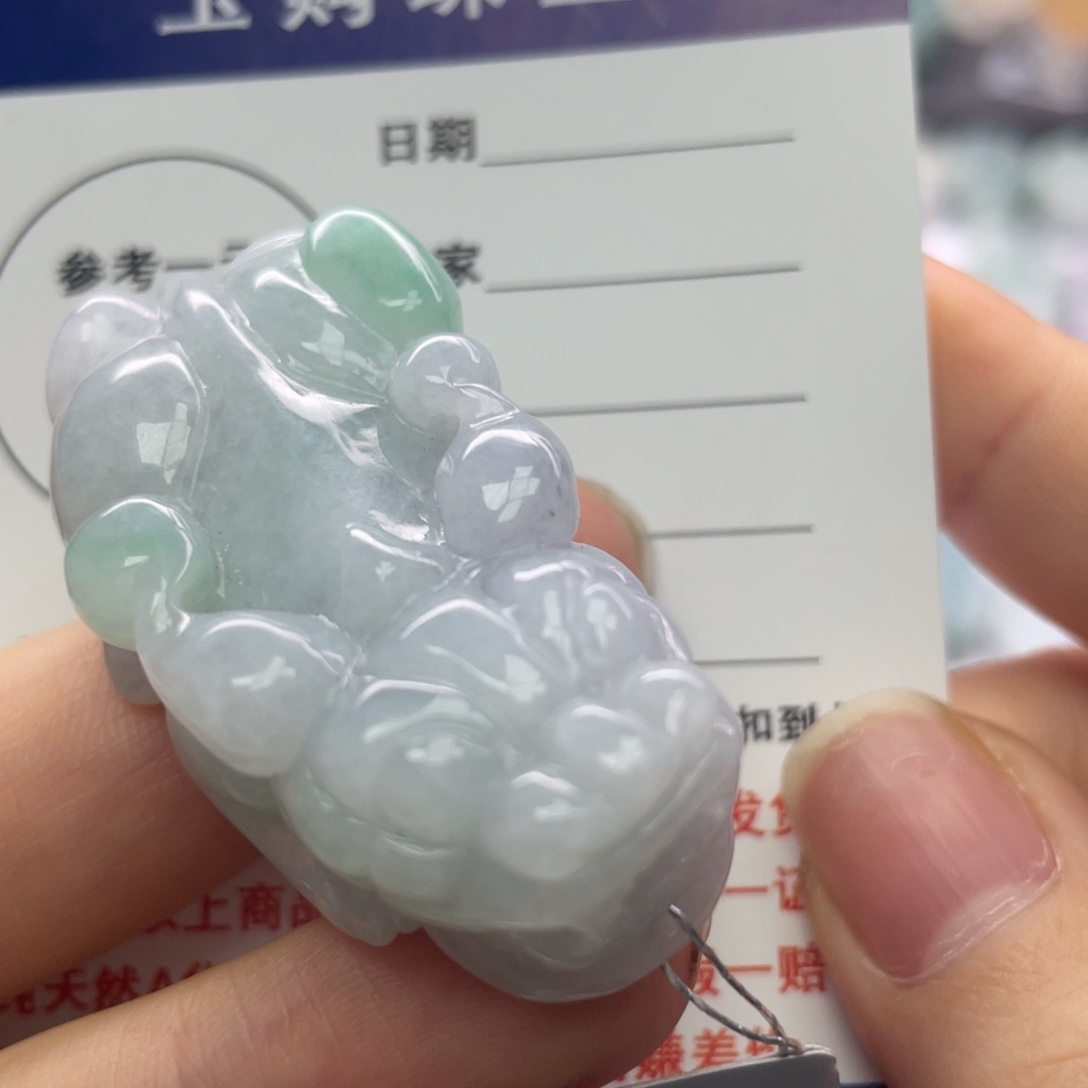 翡翠颈饰未镶嵌123456789