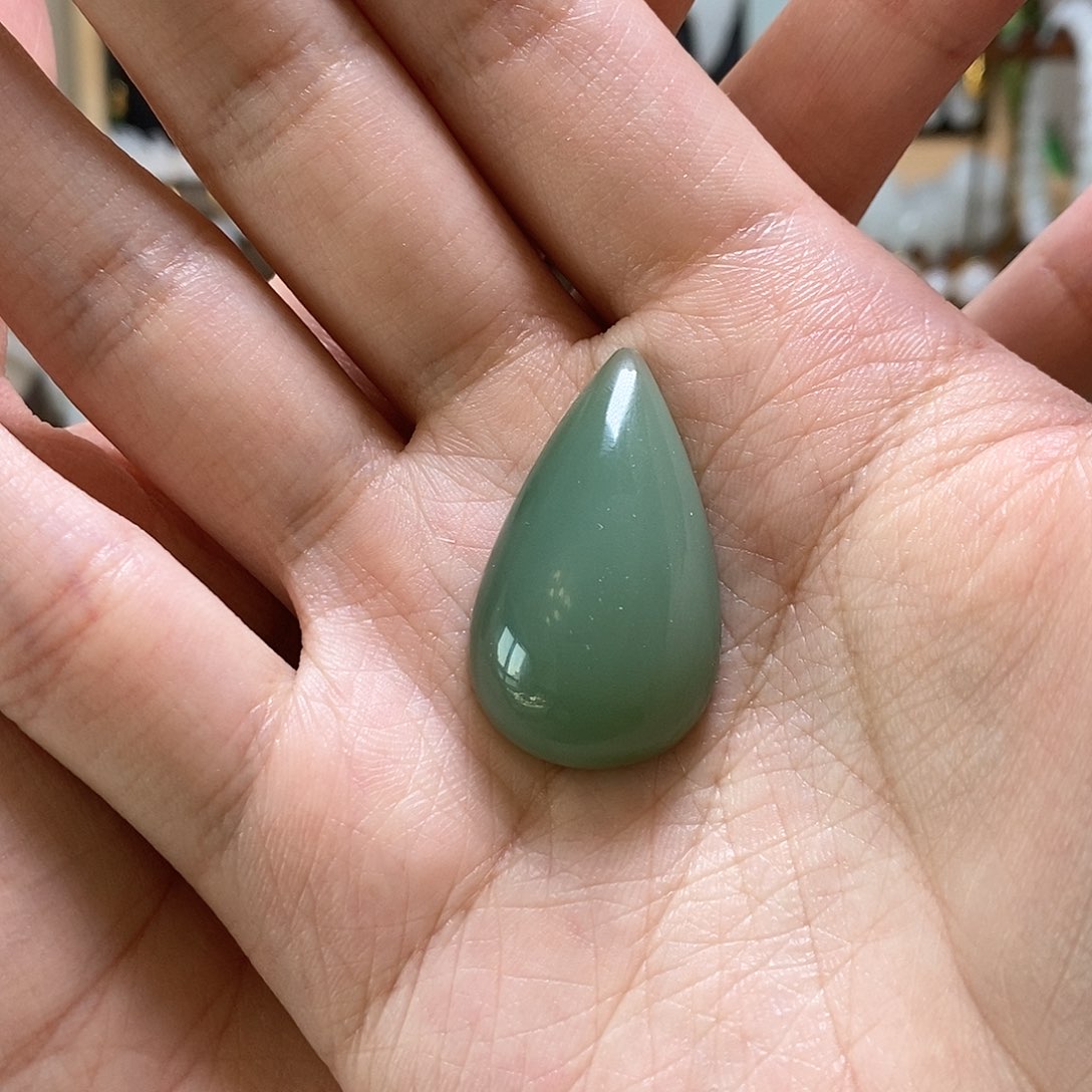 和田玉挂件未镶嵌鹿*跳