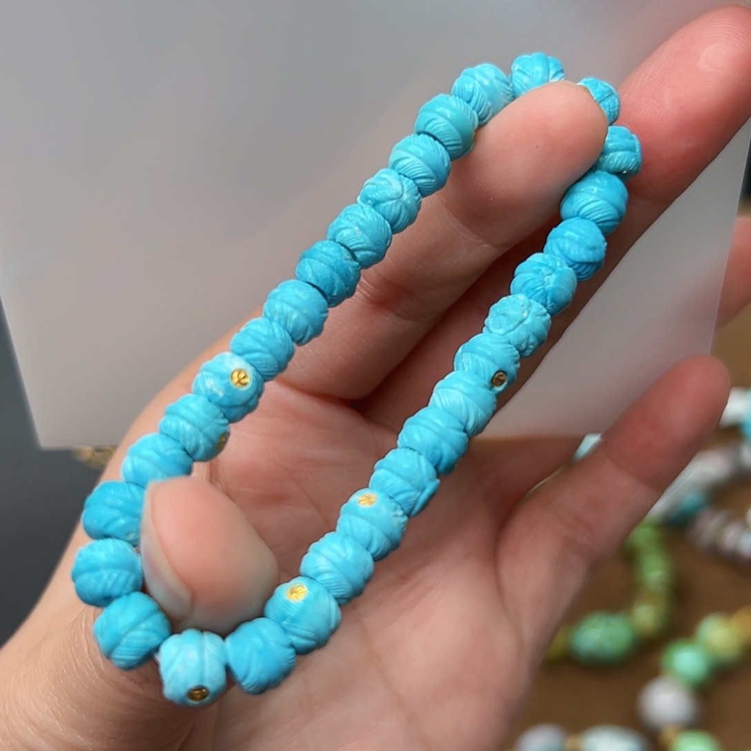 绿松石珠宝奇石未镶嵌