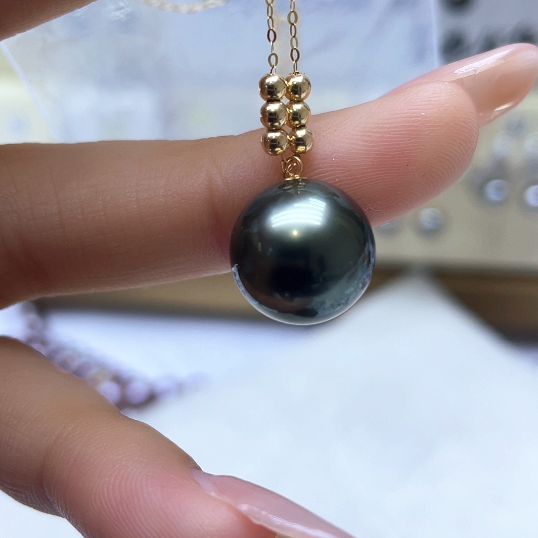 海水珍珠颈饰18K金镶嵌