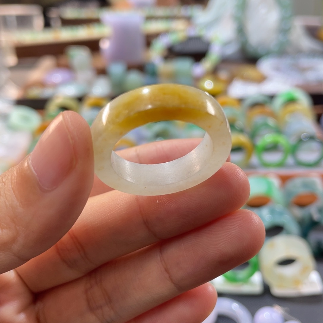 定制翡翠未镶嵌圈口21-24