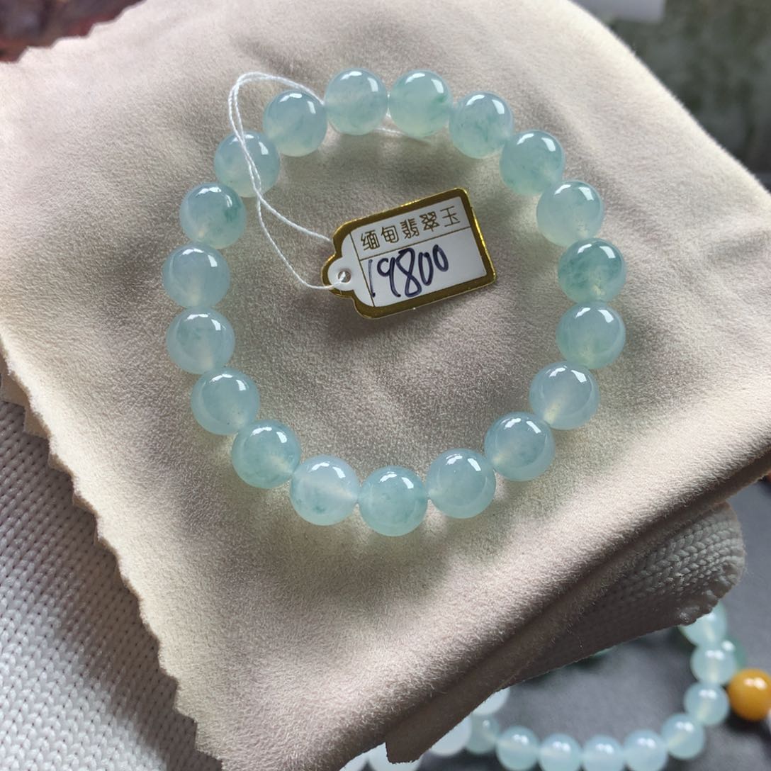 定制翡翠未镶嵌卡10 19粒