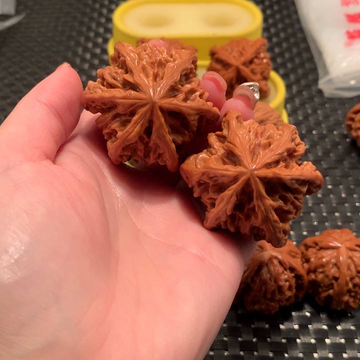 文玩核桃把件小*冻工艺