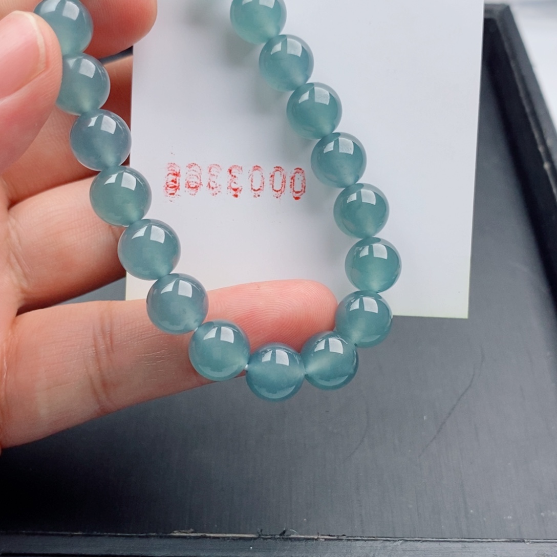 用***6翡翠未镶嵌手链手串