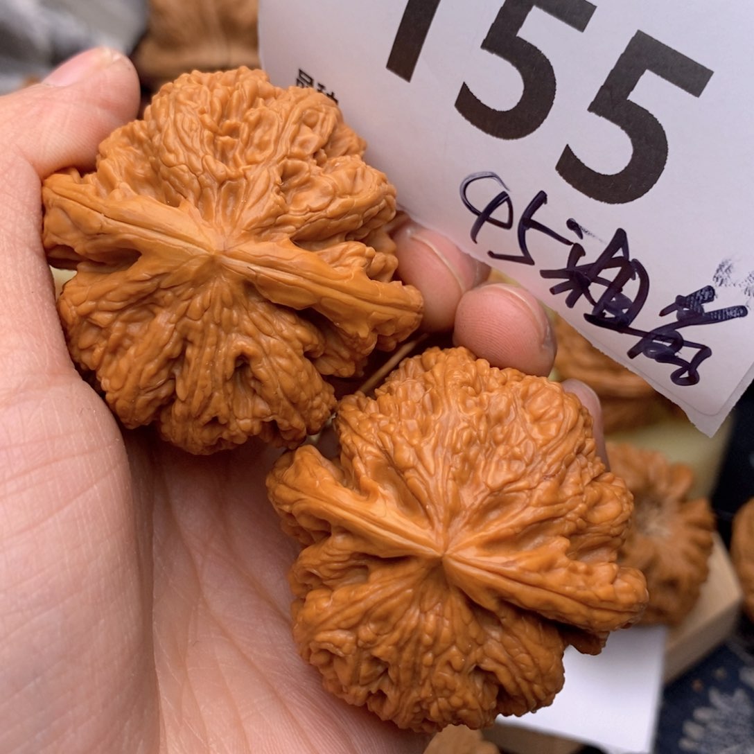 文玩核桃把件155号45粗筋