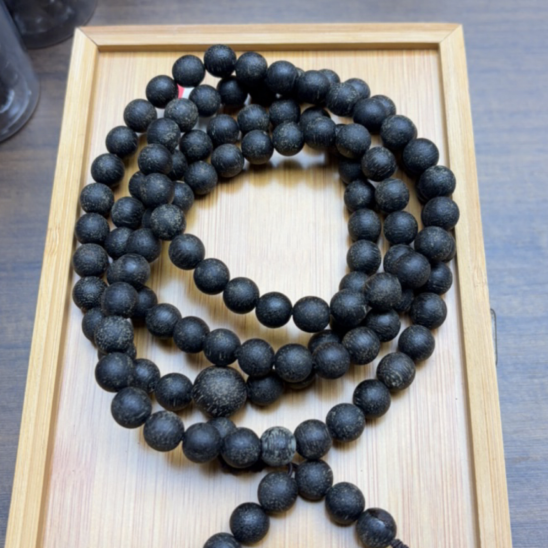 文玩香木串手链多圈