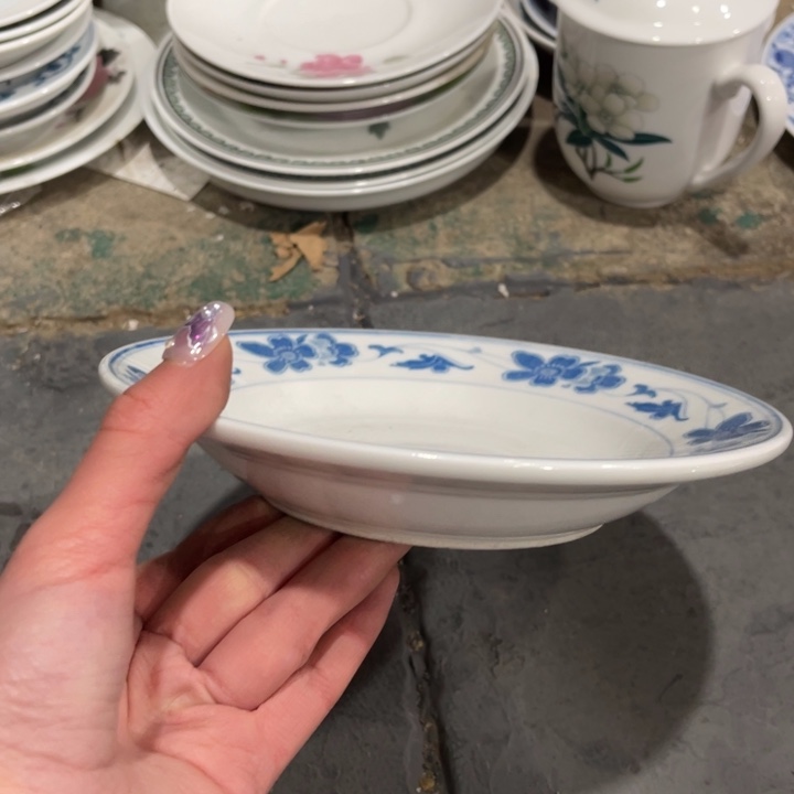 醴陵折沿17.5厘米80后微瑕十个徐*工