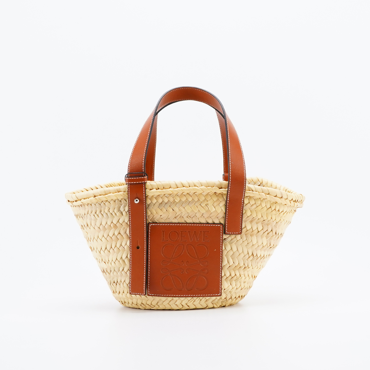 99新 LOEWE/罗意威 98新/ basket菜篮子编织款/BG23008092