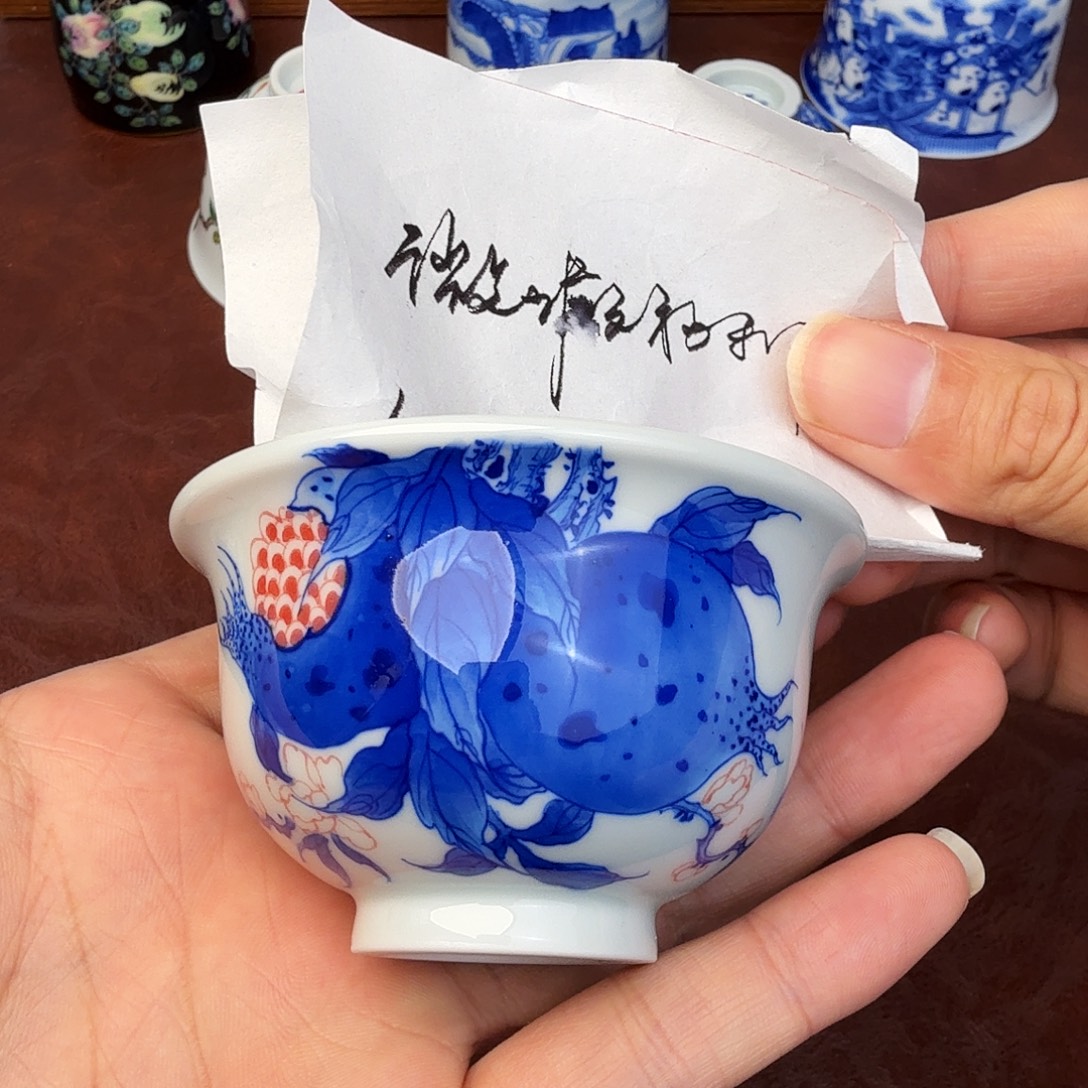陶现代景德镇全手工全手绘陶瓷