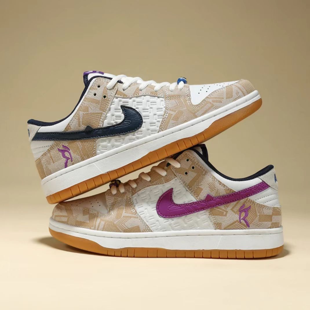 断码aj男鞋低帮板鞋白紫鸳鸯dunk sb莆田黑白熊猫情侣aj1运动鞋女