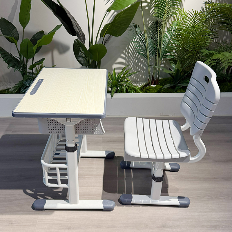【可躺式】课桌椅学校高中小学生培训补习辅导班教室可升降学习桌