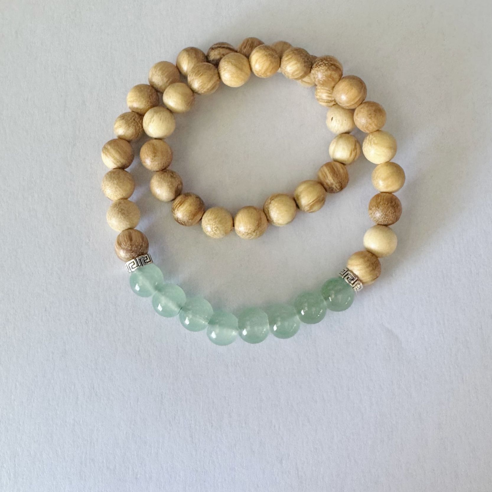 奶香木双拼手串挂坠MK291