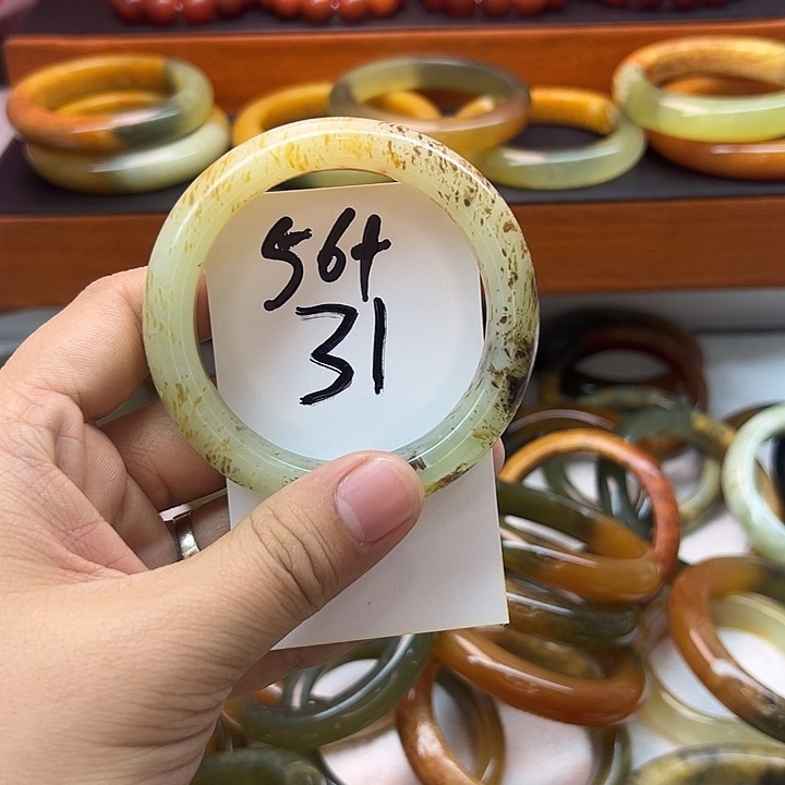 蛇纹石玉合金手镯