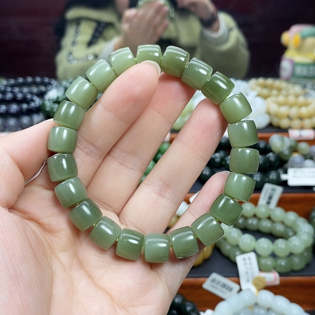 和田玉手链未镶嵌