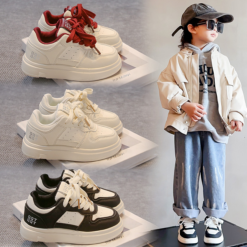 网红爆款板鞋男童鞋校园舒适儿童女童运动鞋洋气百搭儿童运动鞋女