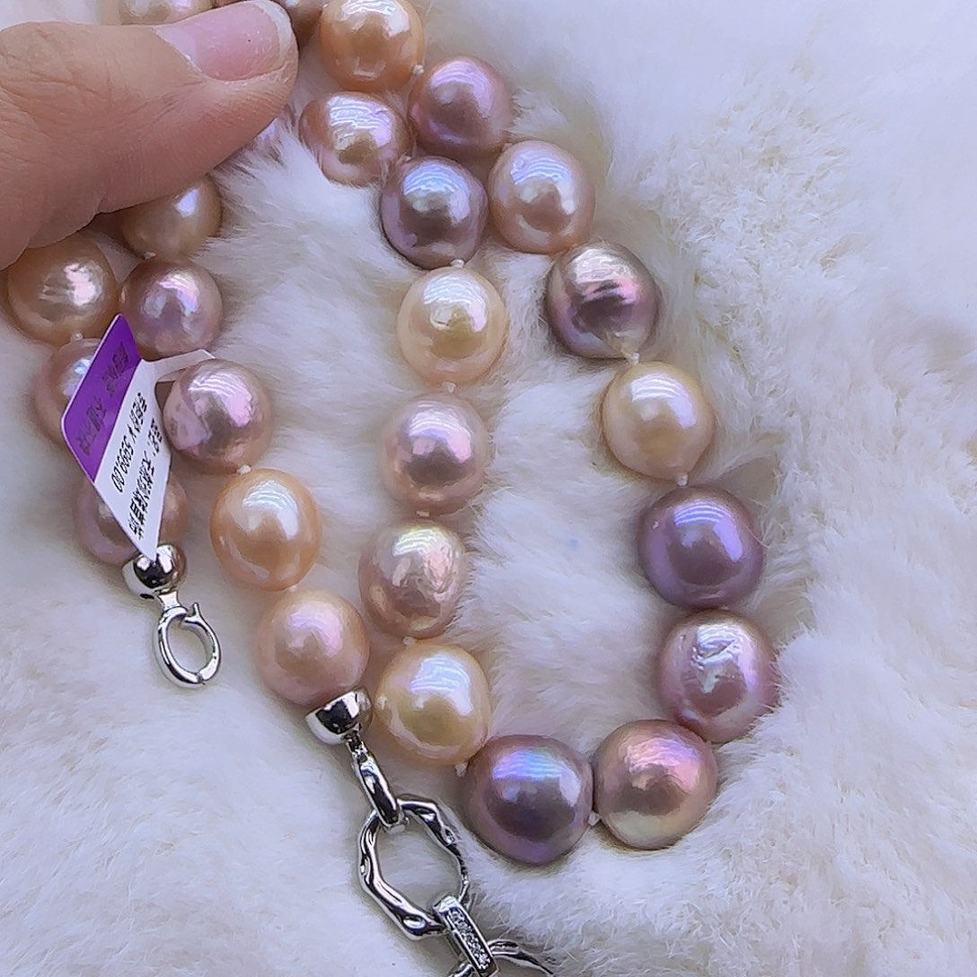 未镶嵌项链定制多样性发货发其一692淡水珍珠