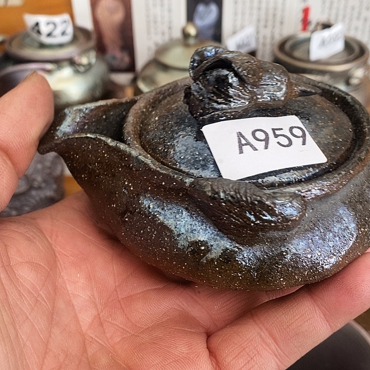 紫砂茶杯柴烧纯手工959