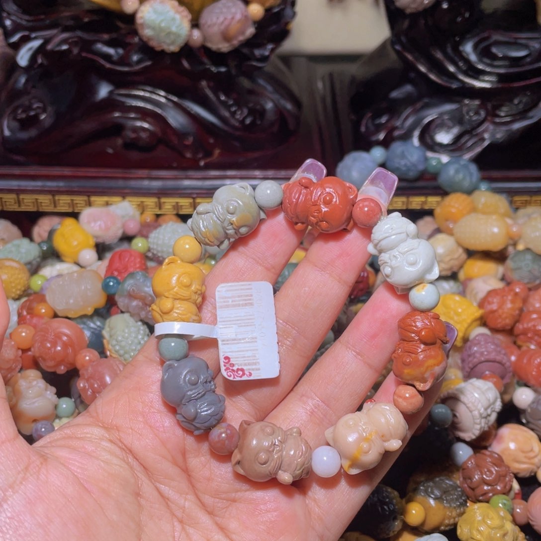 石英质玉手链未镶嵌