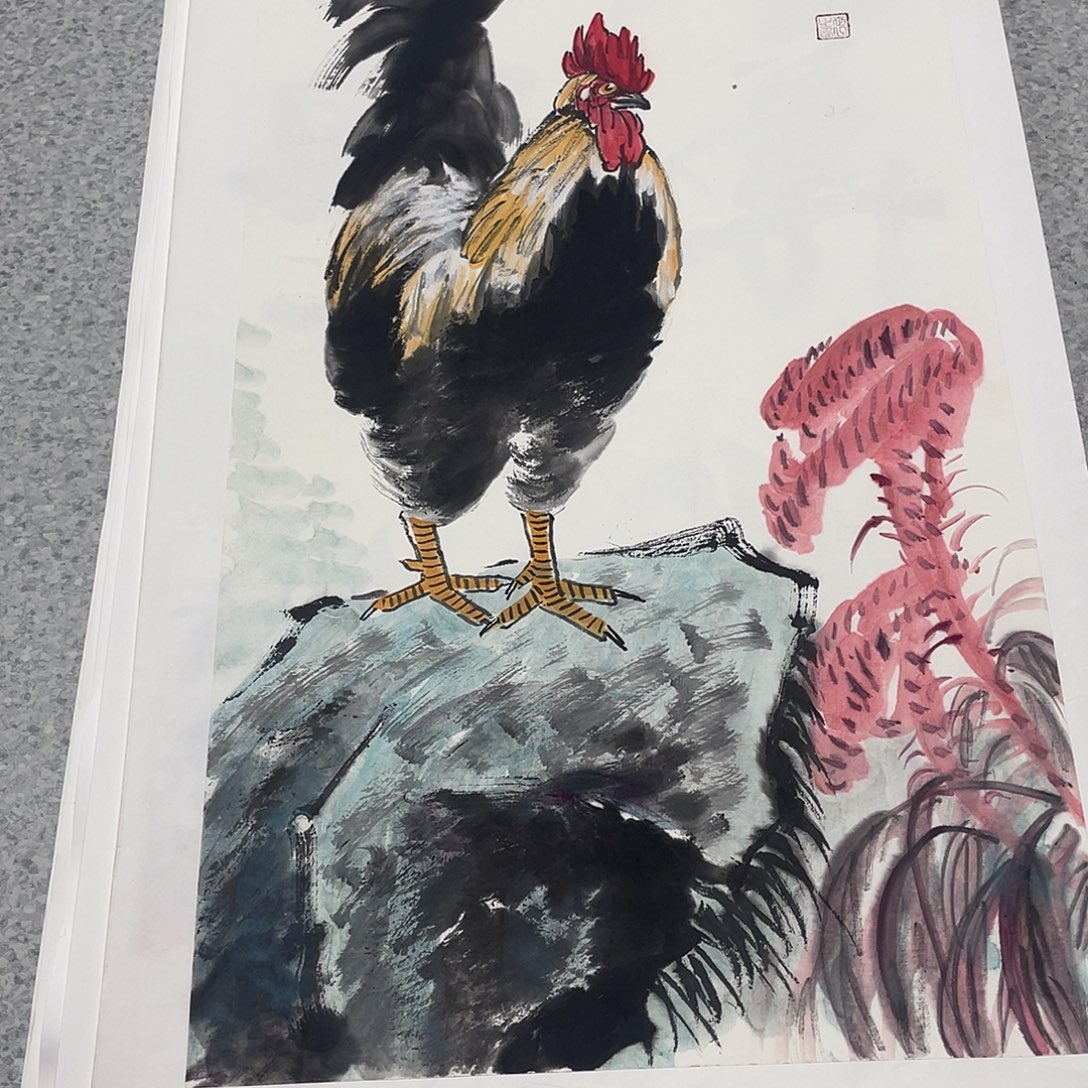 国画2平尺国画作品