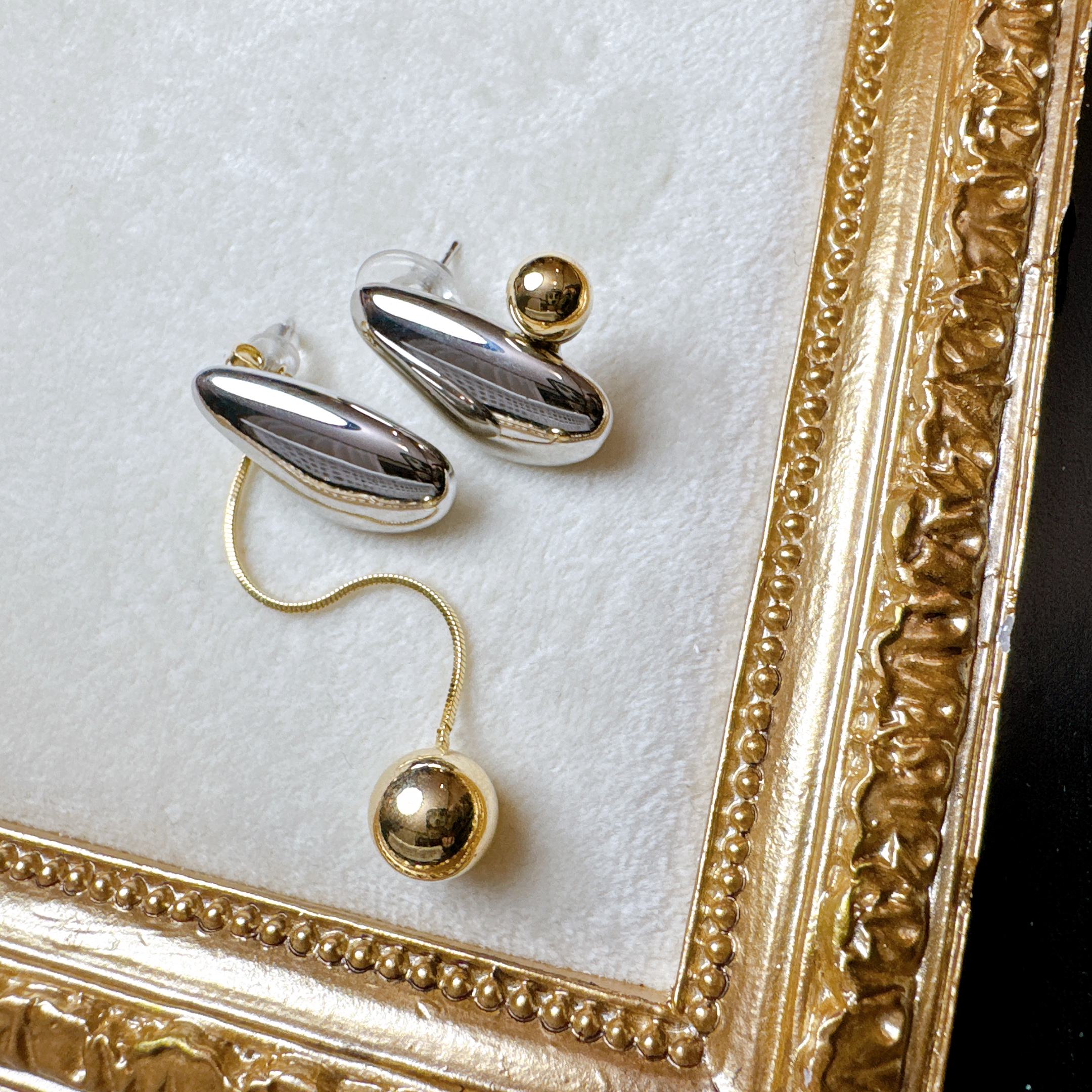 铜合金耳饰 【雨桐高奢饰品】耳环LWW384J2