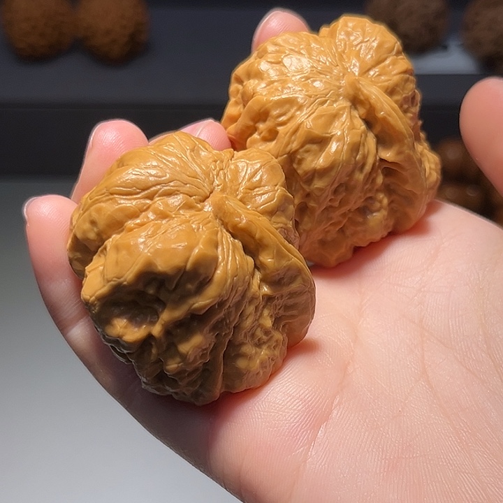 把件文玩核桃一帆风顺610