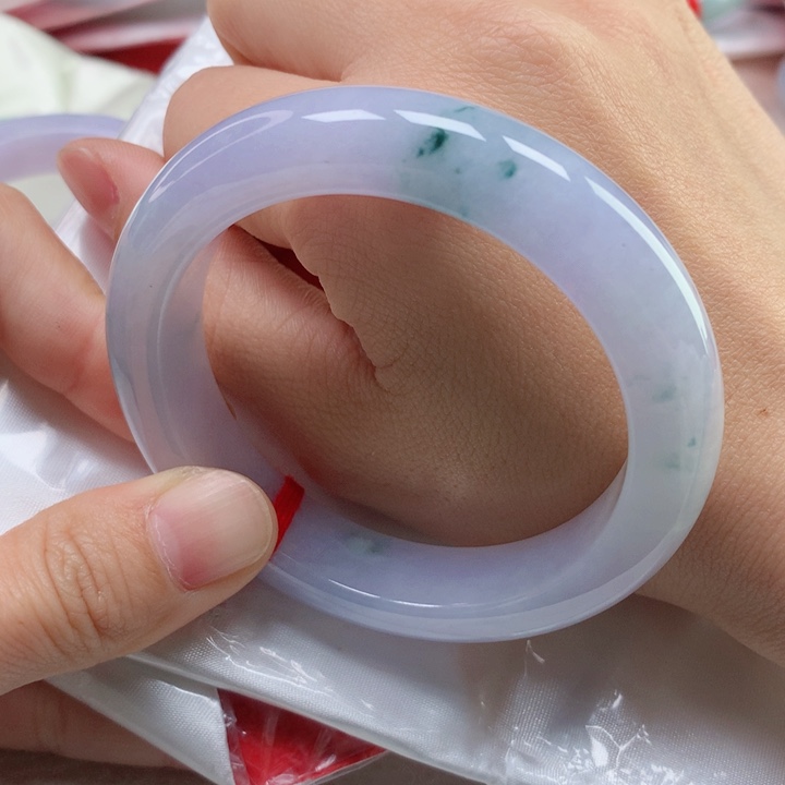 翡翠手镯未镶嵌54.5正